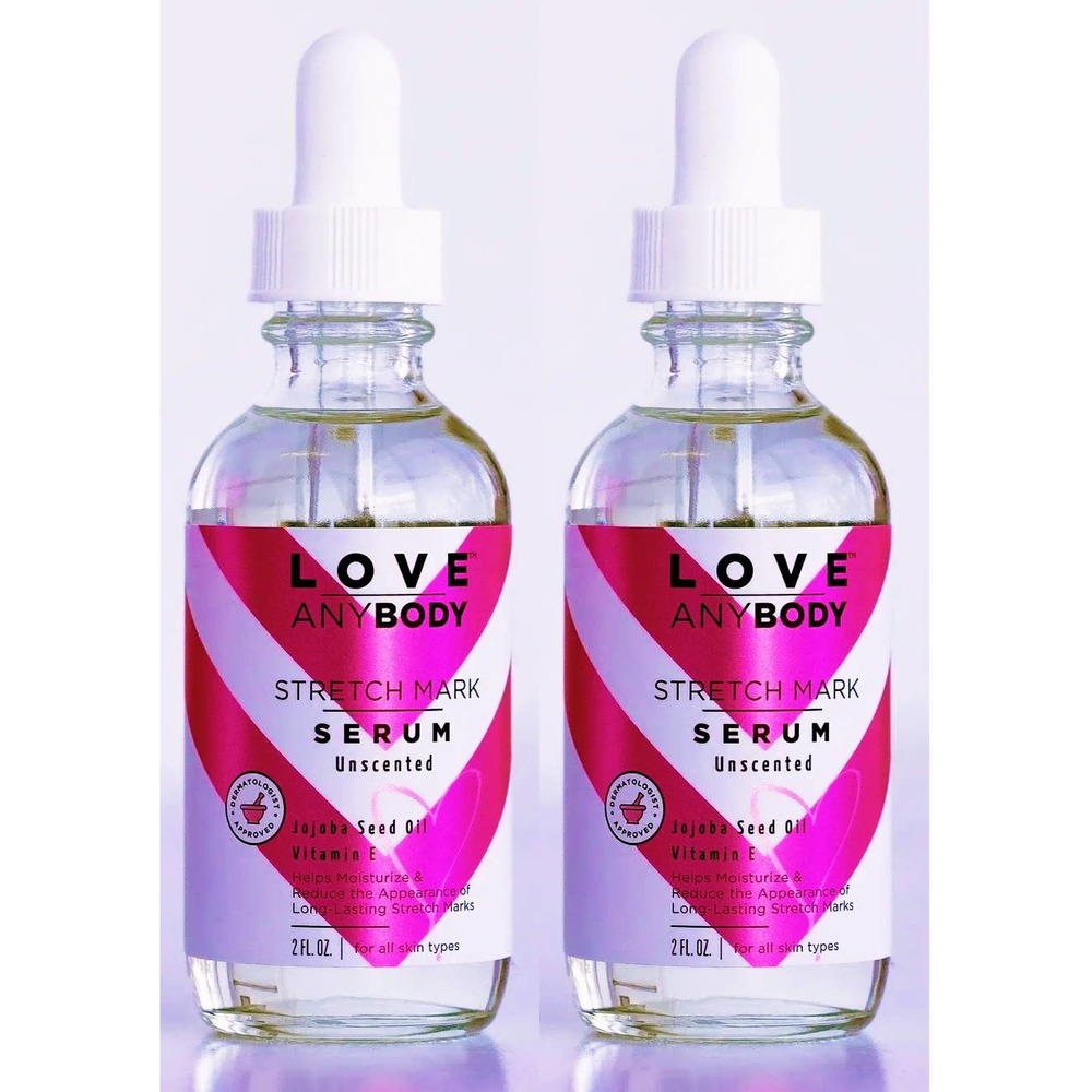 2 Love AnyBody Stretch Mark Serum Natural Unscented Deadstock New & Sealed